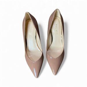 Nine West Women's Nude patent leather Heels